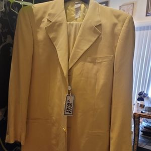 Gianni Versace Buttercream Suit